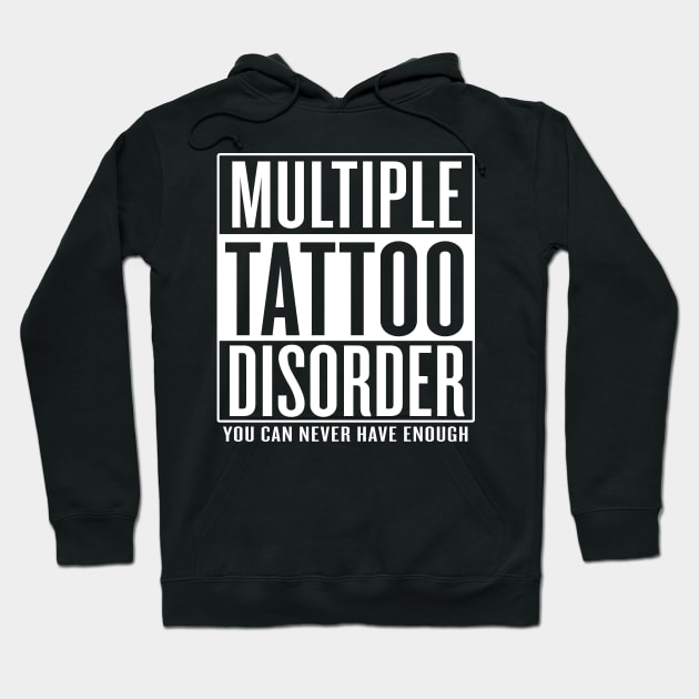 Multiple Tattoo Disorder Hoodie by Saulene